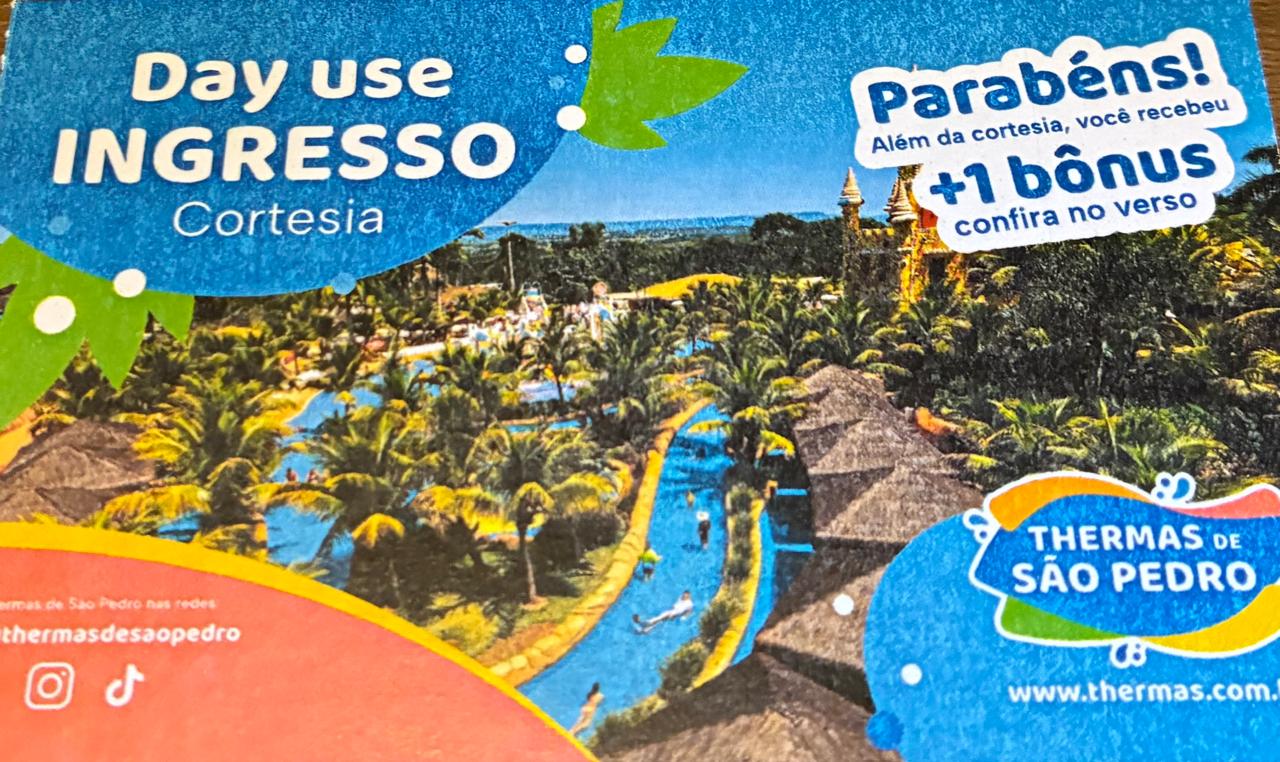 5 CONVITES PARA O THERMAS DE SÃO PEDRO